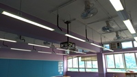 課室更換光管及風扇